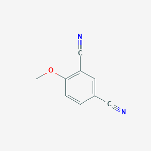 molecular formula C9H6N2O B8792510 4-Methoxyisophthalonitrile CAS No. 22433-92-7