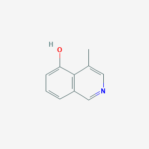 molecular formula C10H9NO B8792590 4-Methylisoquinolin-5-ol CAS No. 651310-48-4