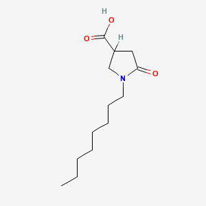 1-Octyl-5-oxopyrrolidine-3-carboxylic acid