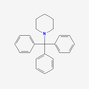molecular formula C24H25N B8792680 1-Tritylpiperidine 