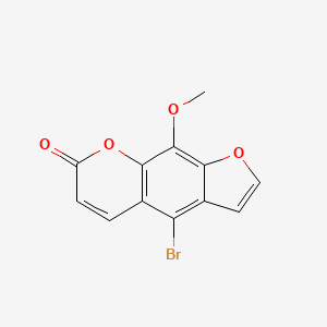4-Bromo-9-methoxy-7h-furo[3,2-g]chromen-7-one