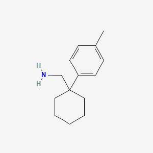 1-[1-(4-Methylphenyl)cyclohexyl]methanamine