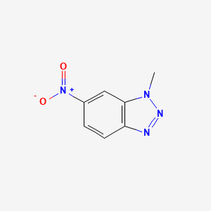 1H-Benzotriazole, 1-methyl-6-nitro-