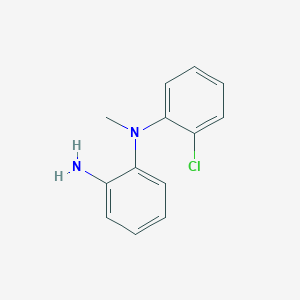 molecular formula C13H13ClN2 B8792884 N1-(2-Chlorophenyl)-N1-methylbenzene-1,2-diamine 