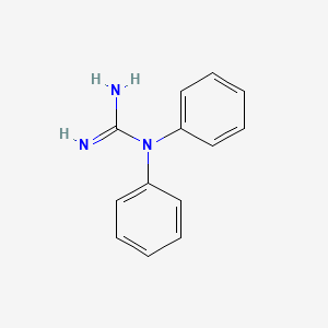 molecular formula C13H13N3 B8792895 n,n-Diphenylguanidine CAS No. 20277-92-3
