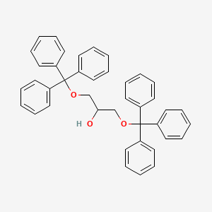 molecular formula C41H36O3 B8792897 1,3-Bis(trityloxy)propan-2-ol CAS No. 5443-10-7