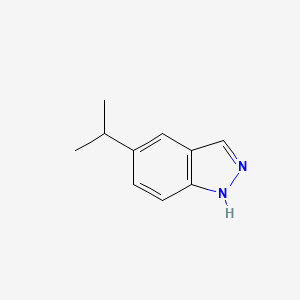 molecular formula C10H12N2 B8792921 5-isopropyl-1H-indazole 