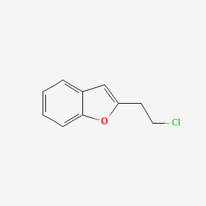 molecular formula C10H9ClO B8792961 2-(2-Chloroethyl)-1-benzofuran CAS No. 113220-56-7