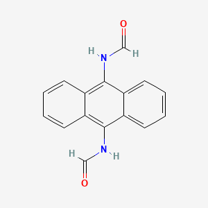 molecular formula C16H12N2O2 B8793002 9,10-Bis-(formamido)-anthracene CAS No. 10303-96-5