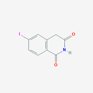 molecular formula C9H6INO2 B8793032 6-Iodoisoquinoline-1,3(2h,4h)-dione CAS No. 501130-52-5
