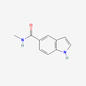 molecular formula C10H10N2O B8793068 N-methyl-1H-indole-5-carboxamide 