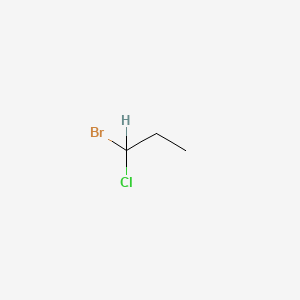 molecular formula C3H6BrCl B8793123 1-Bromo-1-chloropropane CAS No. 34652-54-5