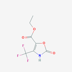 Ethyl 4-trifluoromethyl-2-hydroxyoxazole-5-carboxylate