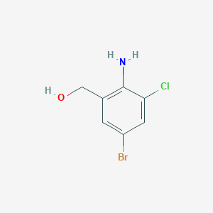 (2-Amino-5-bromo-3-chlorophenyl)methanol