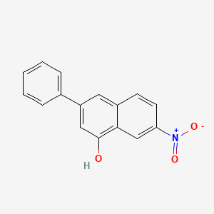 7-Nitro-3-phenyl-1-naphthol