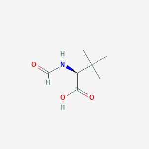 molecular formula C7H13NO3 B8793561 L-Valine,N-formyl-3-methyl- 