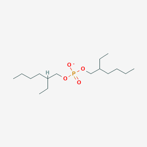 molecular formula C16H34O4P- B8793569 Bis-(2-ethylhexyl) phosphate 