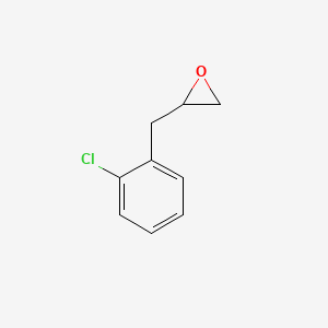 molecular formula C9H9ClO B8793692 2-(2-Chlorobenzyl)oxirane 