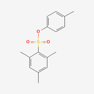 molecular formula C16H18O3S B8793711 (4-Methylphenyl)mesitylene sulfonate CAS No. 67811-06-7