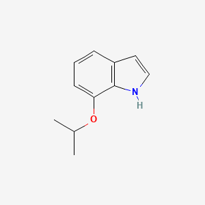 molecular formula C11H13NO B8793733 7-Isopropoxy-1H-indole 