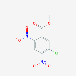 molecular formula C8H5ClN2O6 B8793901 Methyl 5-chloro-2,4-dinitrobenzoate 