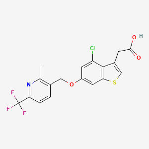 molecular formula C18H13ClF3NO3S B8793933 Goat-IN-1 
