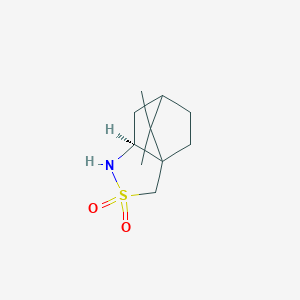 molecular formula C10H17NO2S B8793941 (7aS)-8,8-Dimethylhexahydro-1H-3a,6-methanobenzo[c]isothiazole 2,2-dioxide 