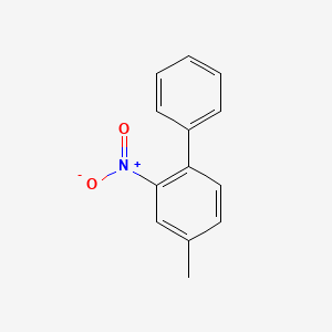 molecular formula C13H11NO2 B8794120 2-Nitro-4-methylbiphenyl 