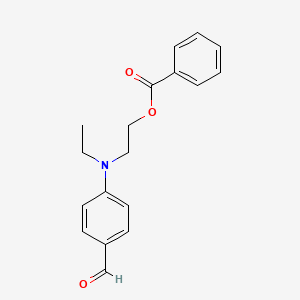 2-(N-Ethyl-4-formylanilino)ethyl benzoate