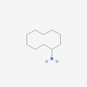molecular formula C10H21N B8794361 Cyclodecanamine CAS No. 2567-87-5
