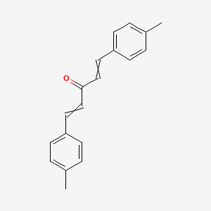 molecular formula C19H18O B8794417 Bis-(4-methylstyryl) ketone 