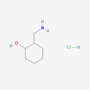 molecular formula C7H16ClNO B8794449 2-Aminomethylcyclohexanol hydrochloride 