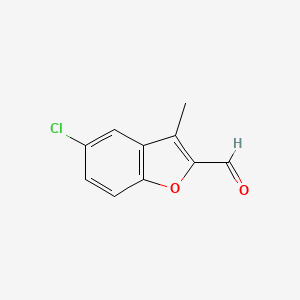 5-Chloro-3-methyl-1-benzofuran-2-carbaldehyde