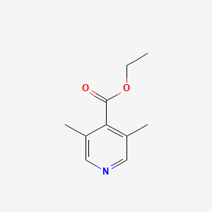 molecular formula C10H13NO2 B8794483 Ethyl 3,5-dimethylisonicotinate 