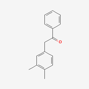 2-(3,4-Dimethylphenyl)-1-phenylethan-1-one