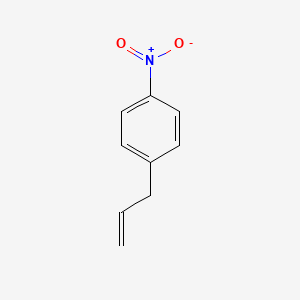 molecular formula C9H9NO2 B8794541 p-Allylnitrobenzene CAS No. 53483-17-3