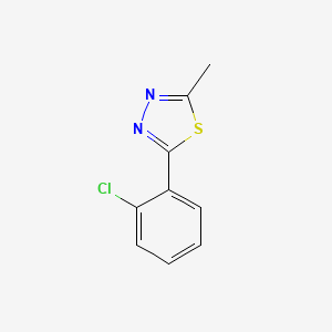 2-(2-chlorophenyl)-5-methyl-1,3,4-thiadiazole