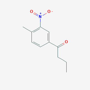 1-(4-Methyl-3-nitrophenyl)butan-1-one