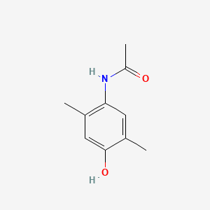 molecular formula C10H13NO2 B8794641 Acetamide, N-(4-hydroxy-2,5-dimethylphenyl)- CAS No. 69477-71-0
