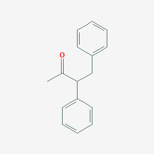 molecular formula C16H16O B8794651 3,4-Diphenylbutan-2-one CAS No. 54636-31-6