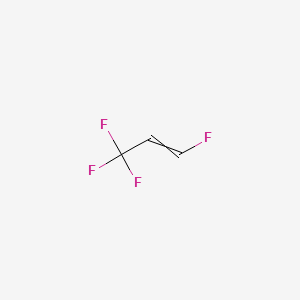 molecular formula C3H2F4 B8794692 1,3,3,3-Tetrafluoro-1-propene 