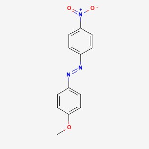 molecular formula C13H11N3O3 B8794698 4'-Methoxy-4-nitroazobenzene CAS No. 29418-59-5