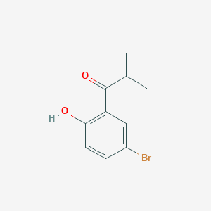 1-(5-Bromo-2-hydroxyphenyl)-2-methylpropan-1-one