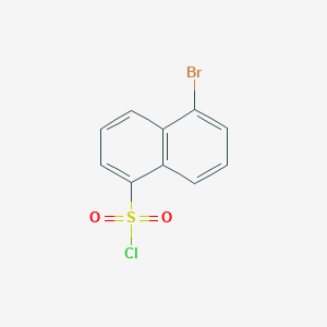 molecular formula C10H6BrClO2S B8794731 5-Bromonaphthalene-1-sulfonyl chloride CAS No. 50638-04-5