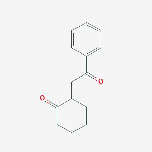 2-(2-Oxo-2-phenylethyl)cyclohexanone