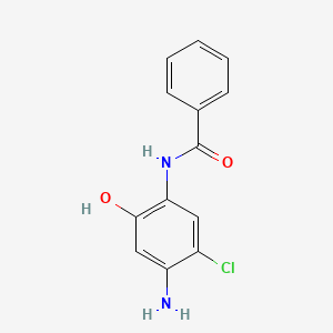 Benzamide, N-(4-amino-5-chloro-2-hydroxyphenyl)-