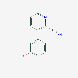 3-(3-Methoxyphenyl)picolinonitrile