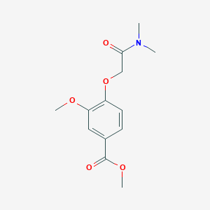 Methyl 4-{[2-(dimethylamino)-2-oxoethyl]oxy}-3-(methyloxy)benzoate