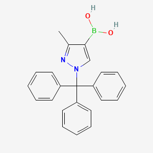 (3-Methyl-1-trityl-1H-pyrazol-4-yl)boronic acid