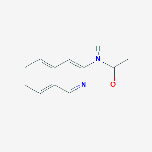 molecular formula C11H10N2O B8795155 N-(isoquinolin-3-yl)acetamide CAS No. 6187-27-5
